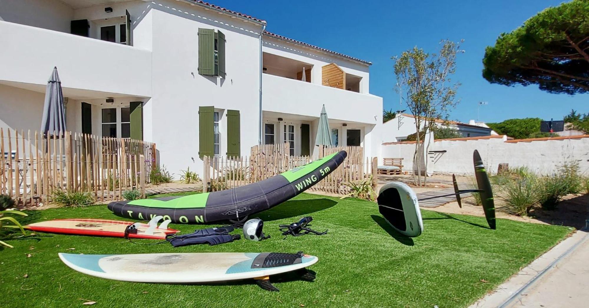 La Plage, T2 Vue Mer Rivedoux-Plage Exterior photo