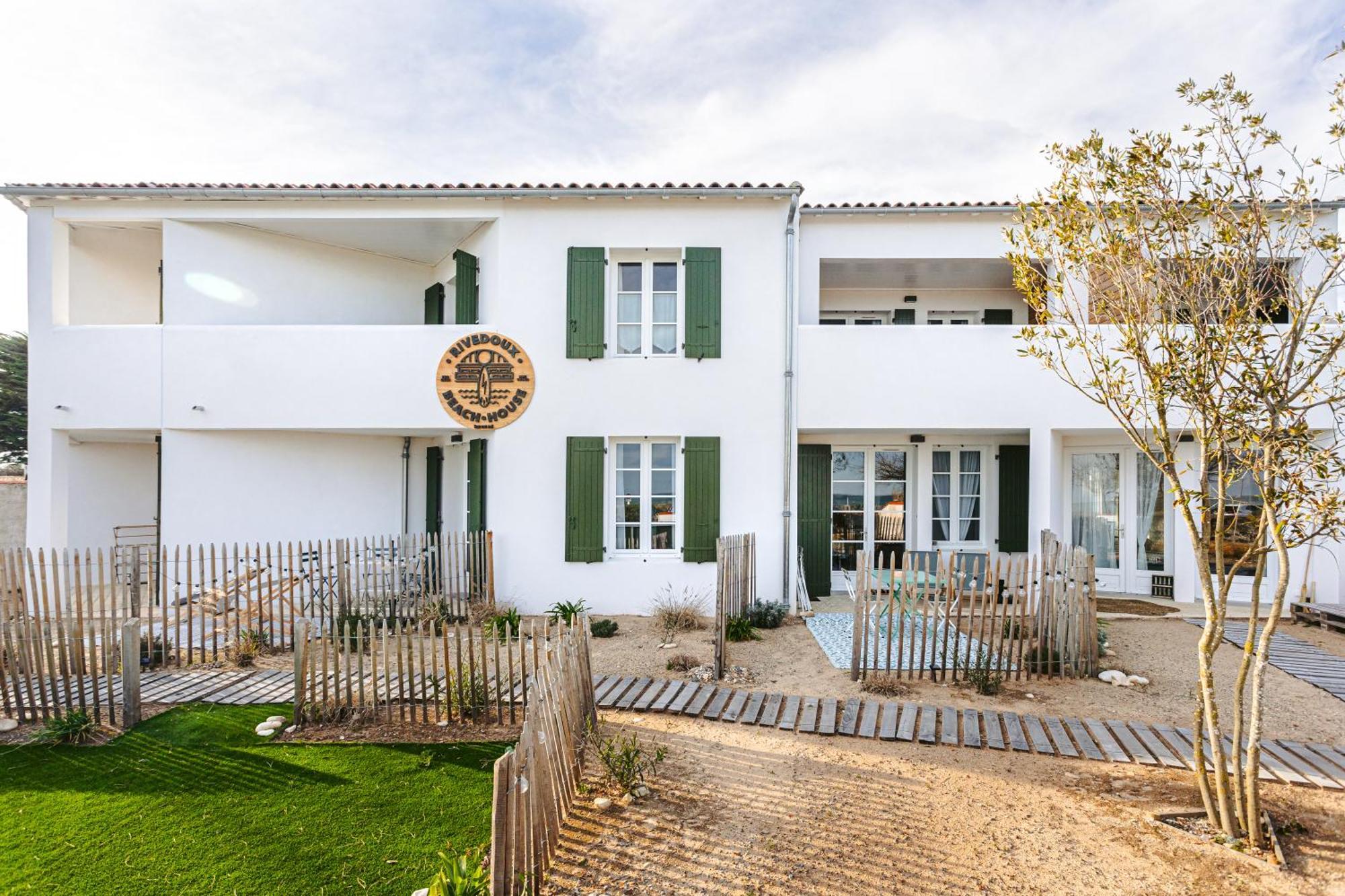 La Plage, T2 Vue Mer Rivedoux-Plage Exterior photo